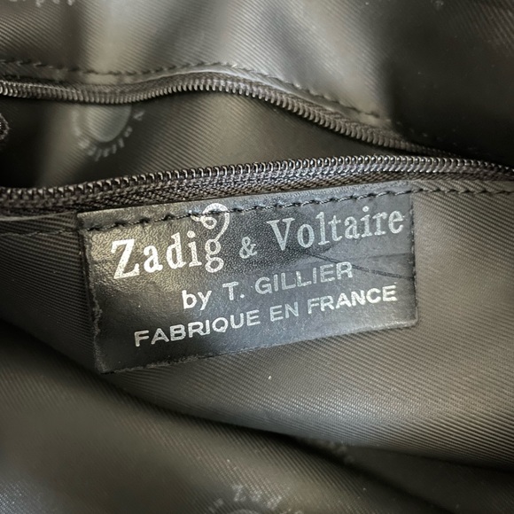 Zadig & Voltaire Black Vintage Shoulder Bag - Picture 4 of 6